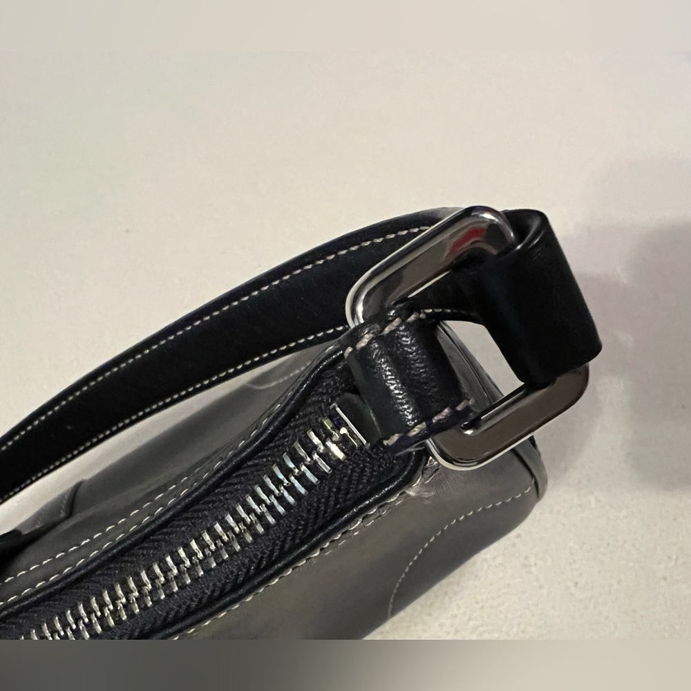 COACH Hampton 7540 Black Demi Buckle SOHO Crossbody Mini Bag Vintage Y2K - Picture 13 of 14